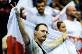 دیدار والیبال تیم‌های ملی ایران و لهستان